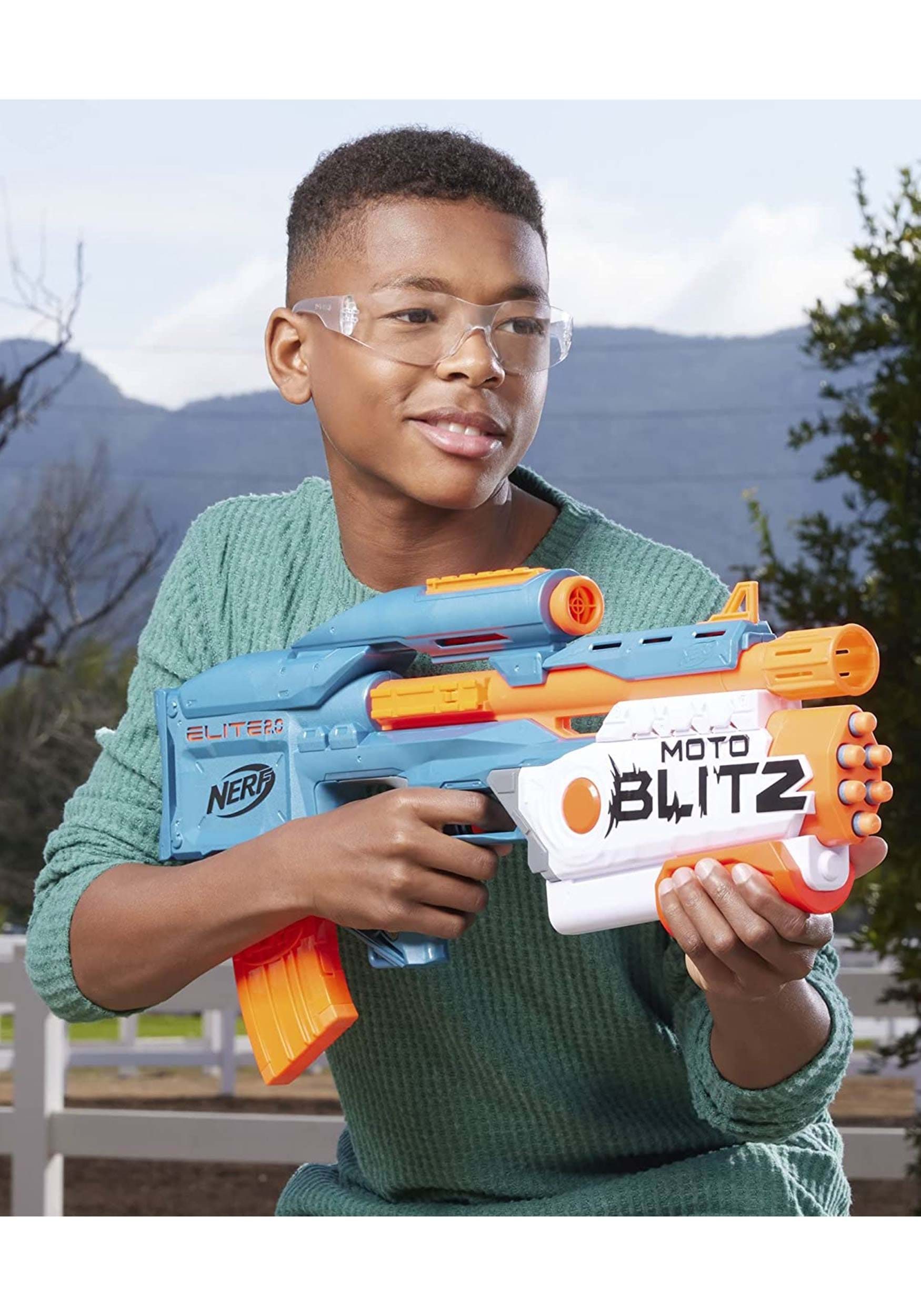 NERF Elite 2.0 Motoblitz CS-10 Blaster from Hasbro Review! 