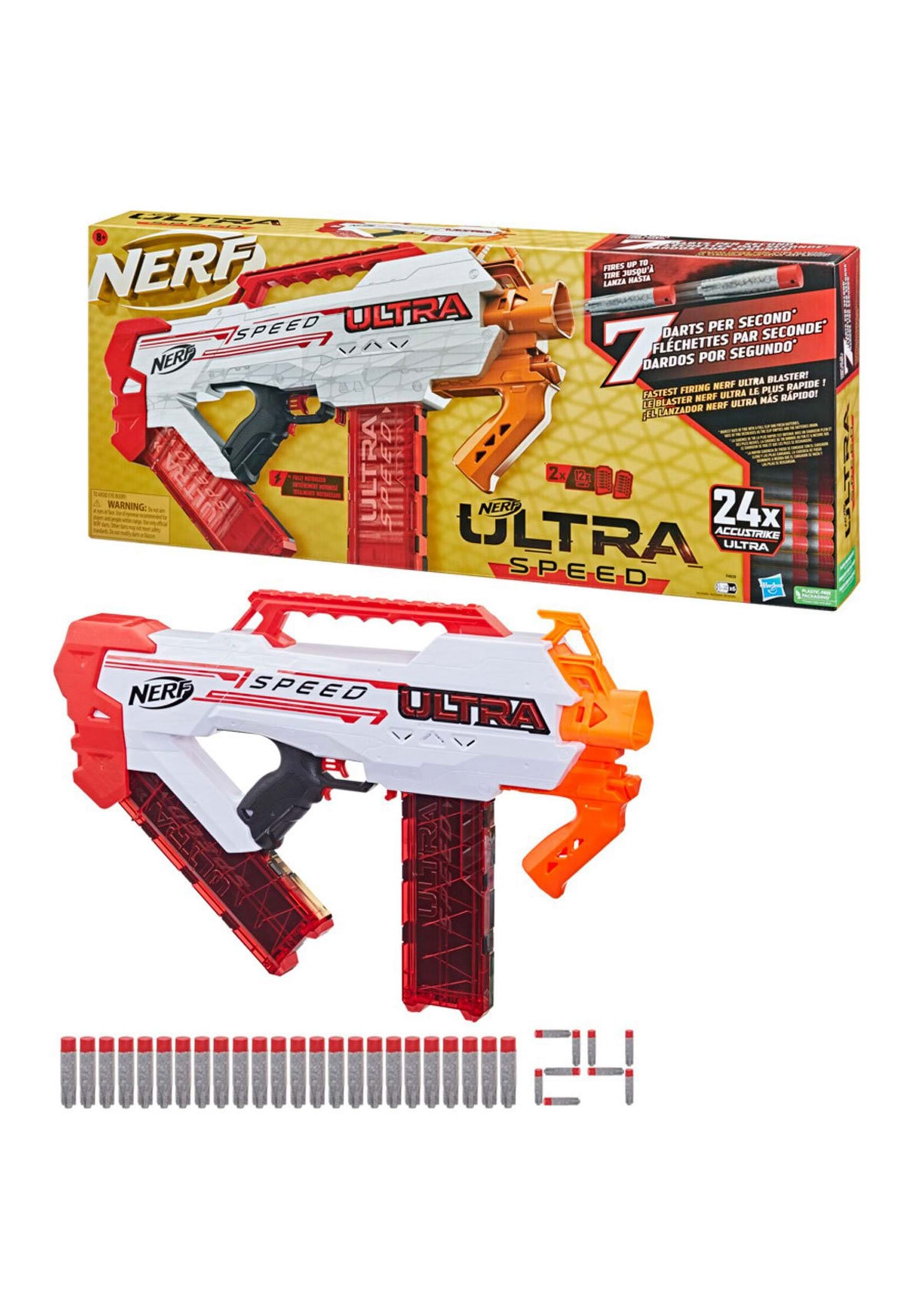 NERF + ROBLOX MM2 Shark Seeker 🔫 Dart Blaster Gun 🔥 Multicolor +