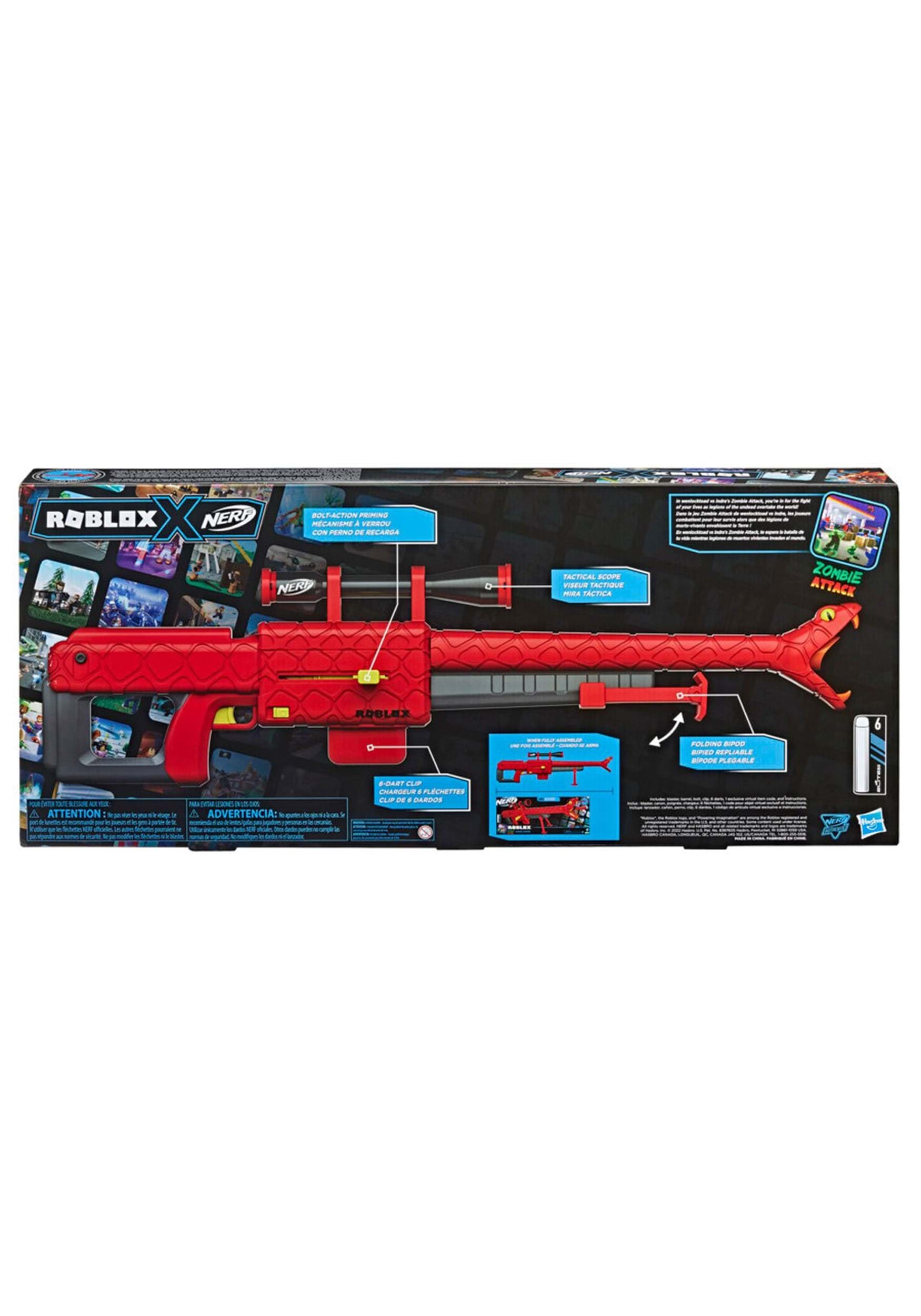 Hasbro Nerf Roblox Arsenal Pulse Laser With In Game Digital Code