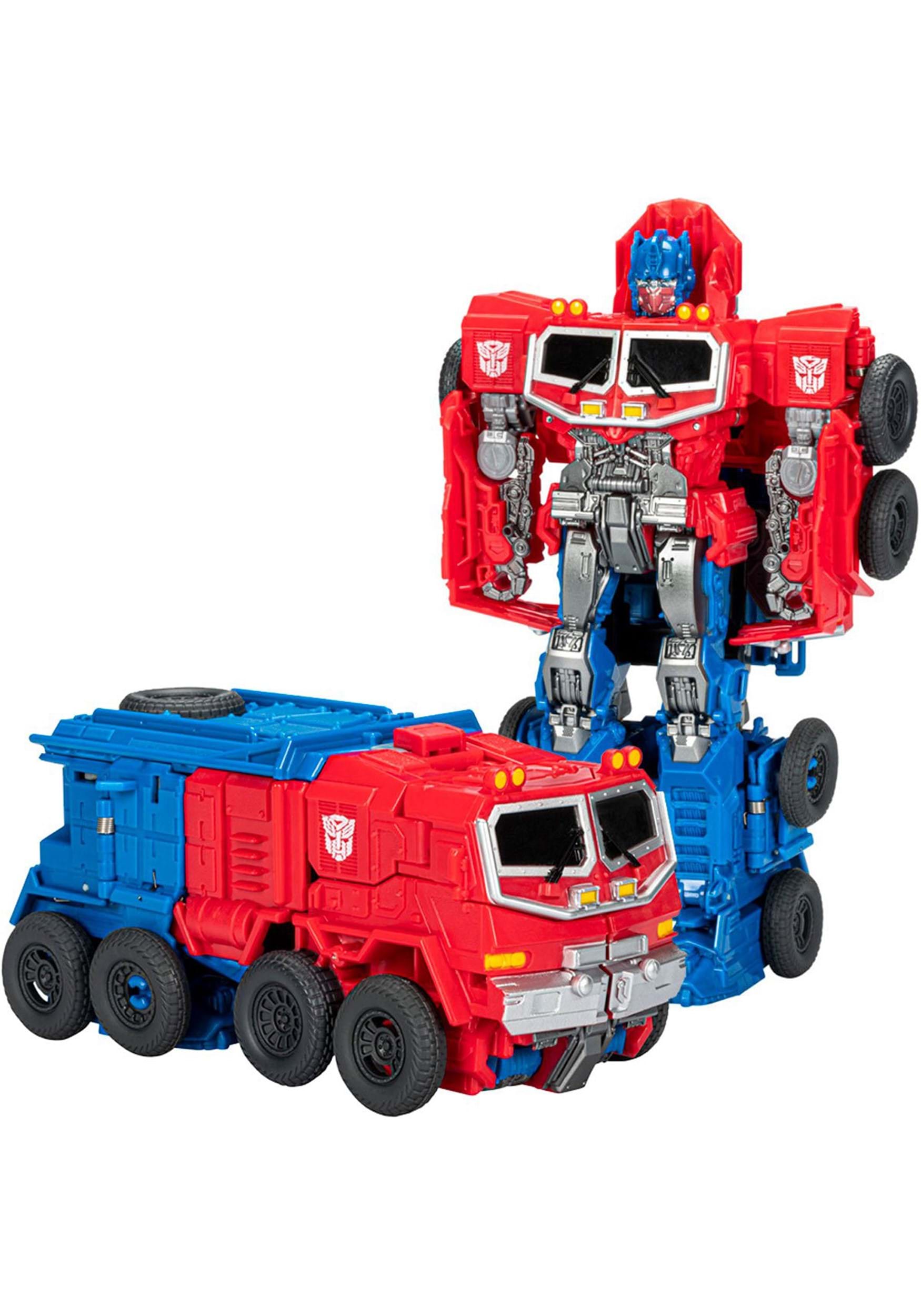 Transformers Smash Changer Cyberverse Optimus Prime Figure