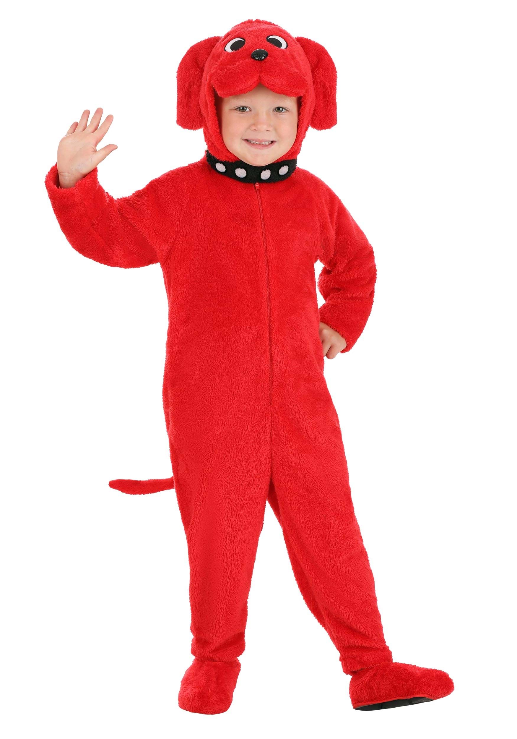 Clifford the Big Red Dog Costume Toddlers Size