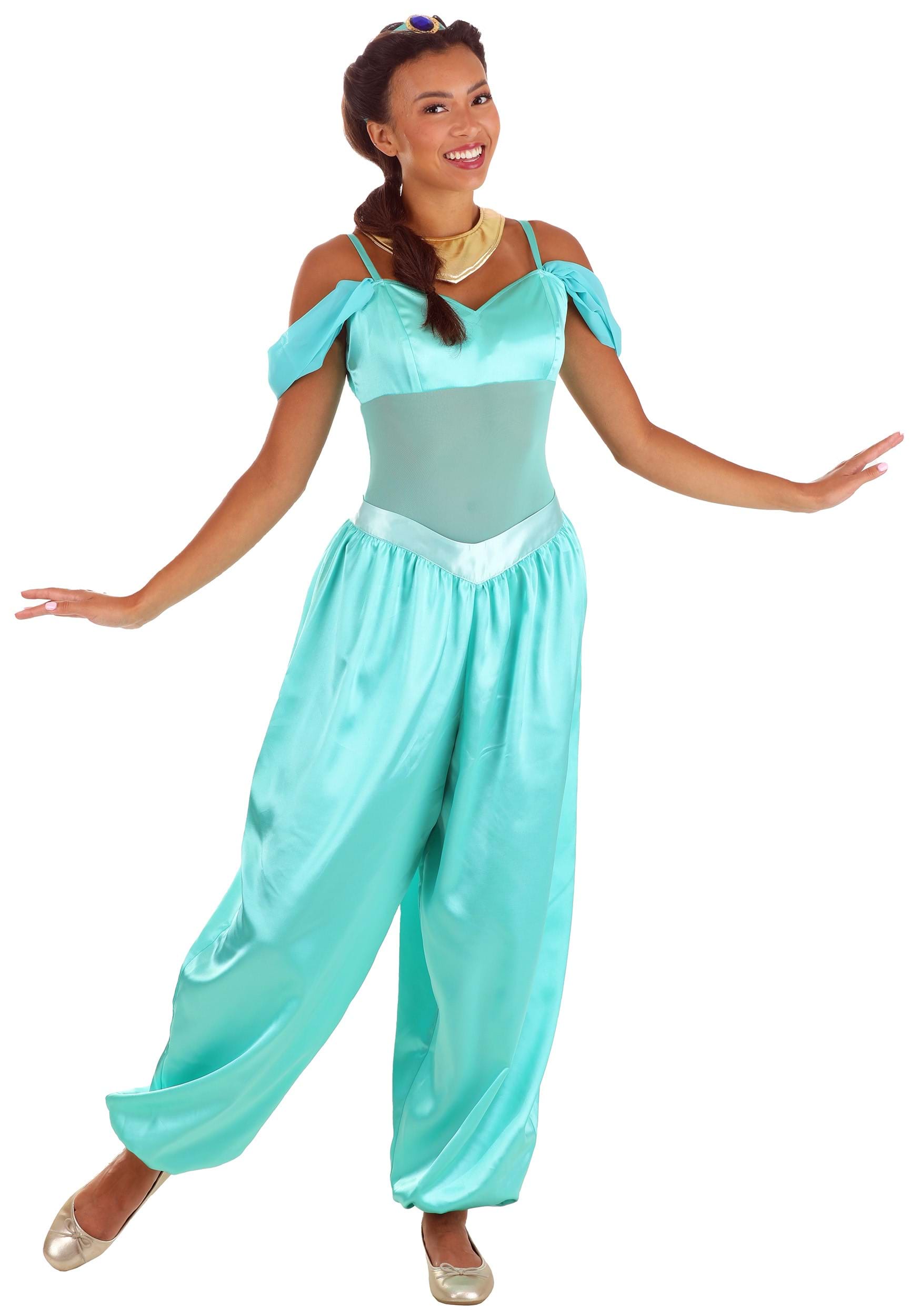Exclusive Aladdin Womens Jasmine Costume | Adult Disney Costumes