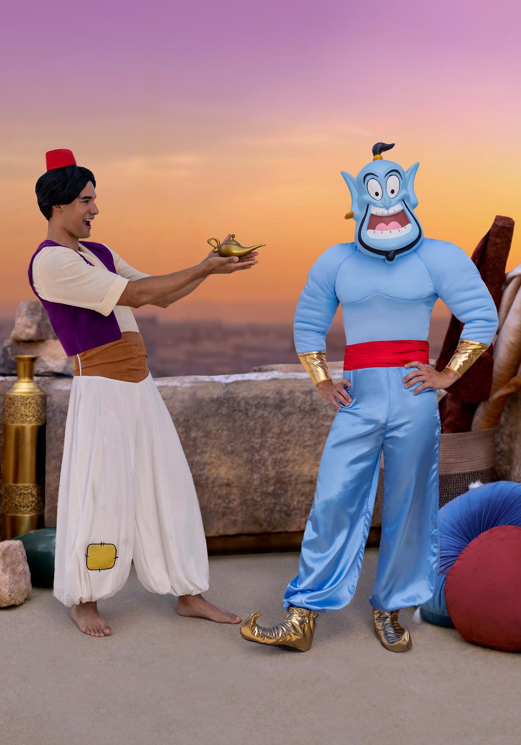 Aladdin Deluxe Street Rat Adult Costume , Disney Costumes