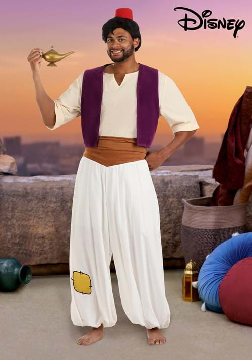 Men's Plus Size Disney Aladdin Costume