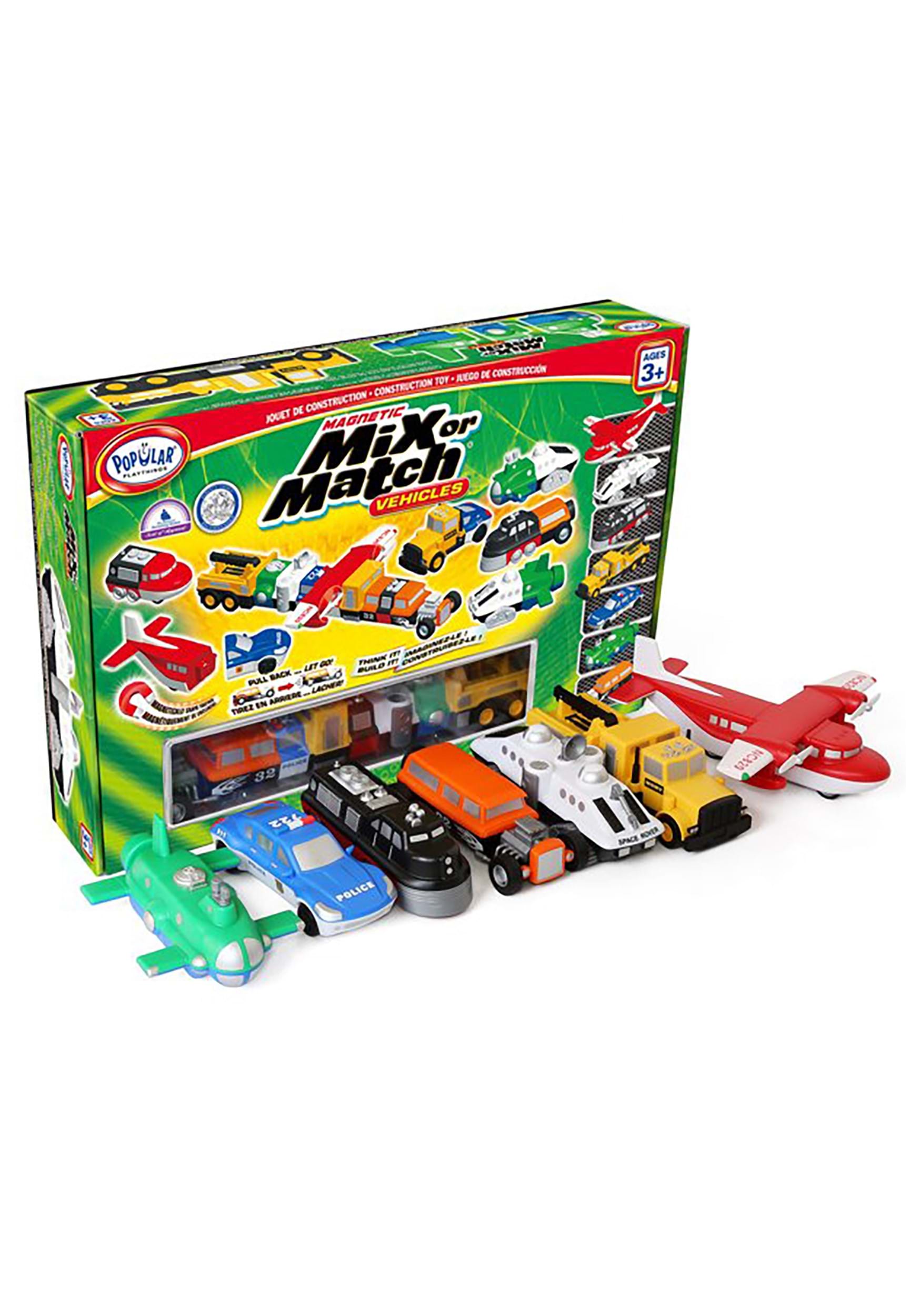 Popular Playthings Mix or Match Vehicles Deluxe
