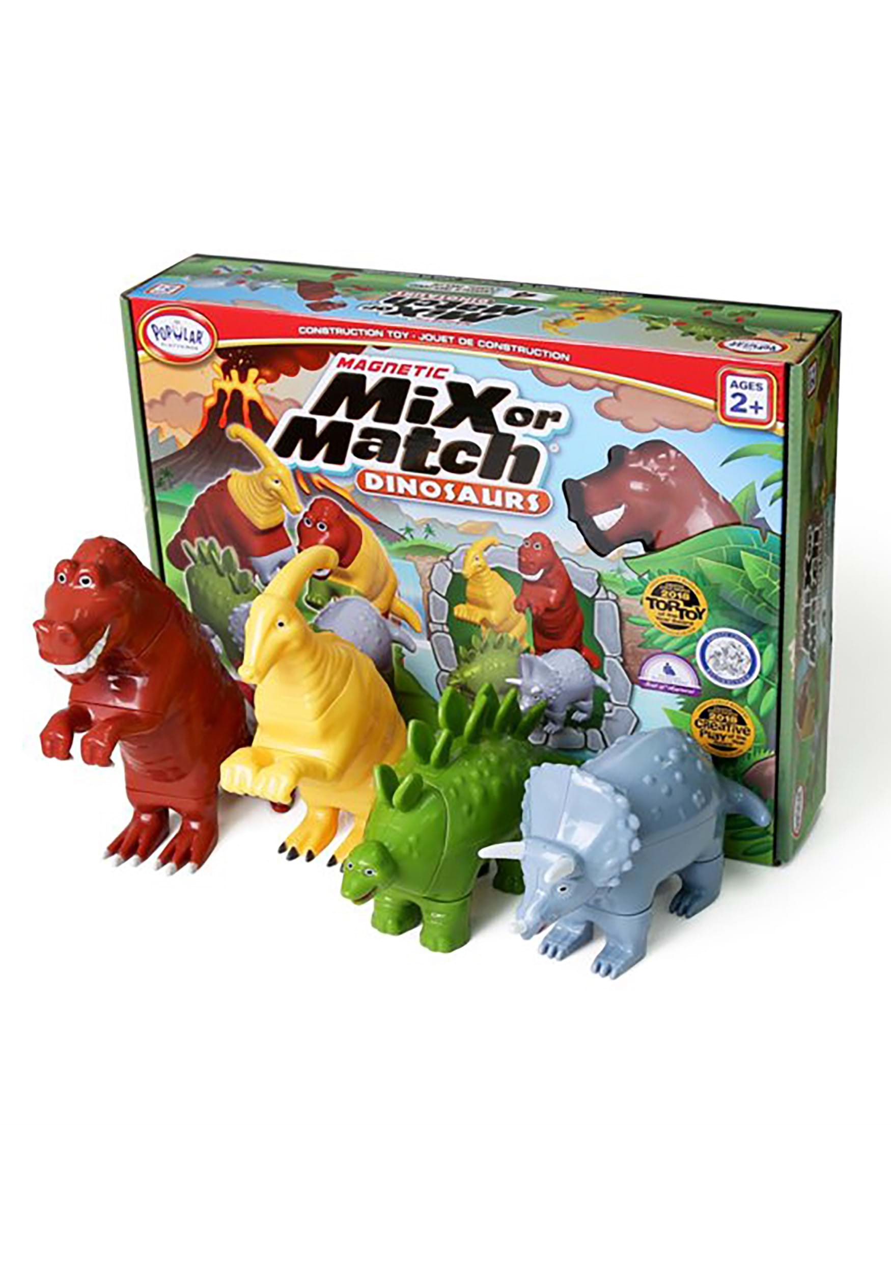 Mix or Match Dinosaurs Toy Play Set