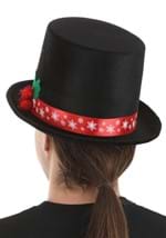 Snowman Costume Adult Top Hat Alt 1