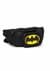 Batman Bat Signal Double Zipper Fanny Pack Alt 1
