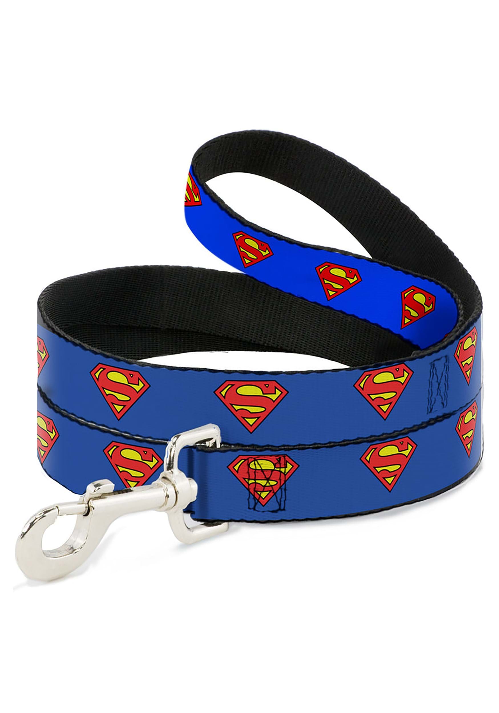 Blue Superman Shield Dog Leash