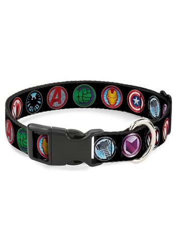 Avenger Icons Plastic Clip Pet Collar