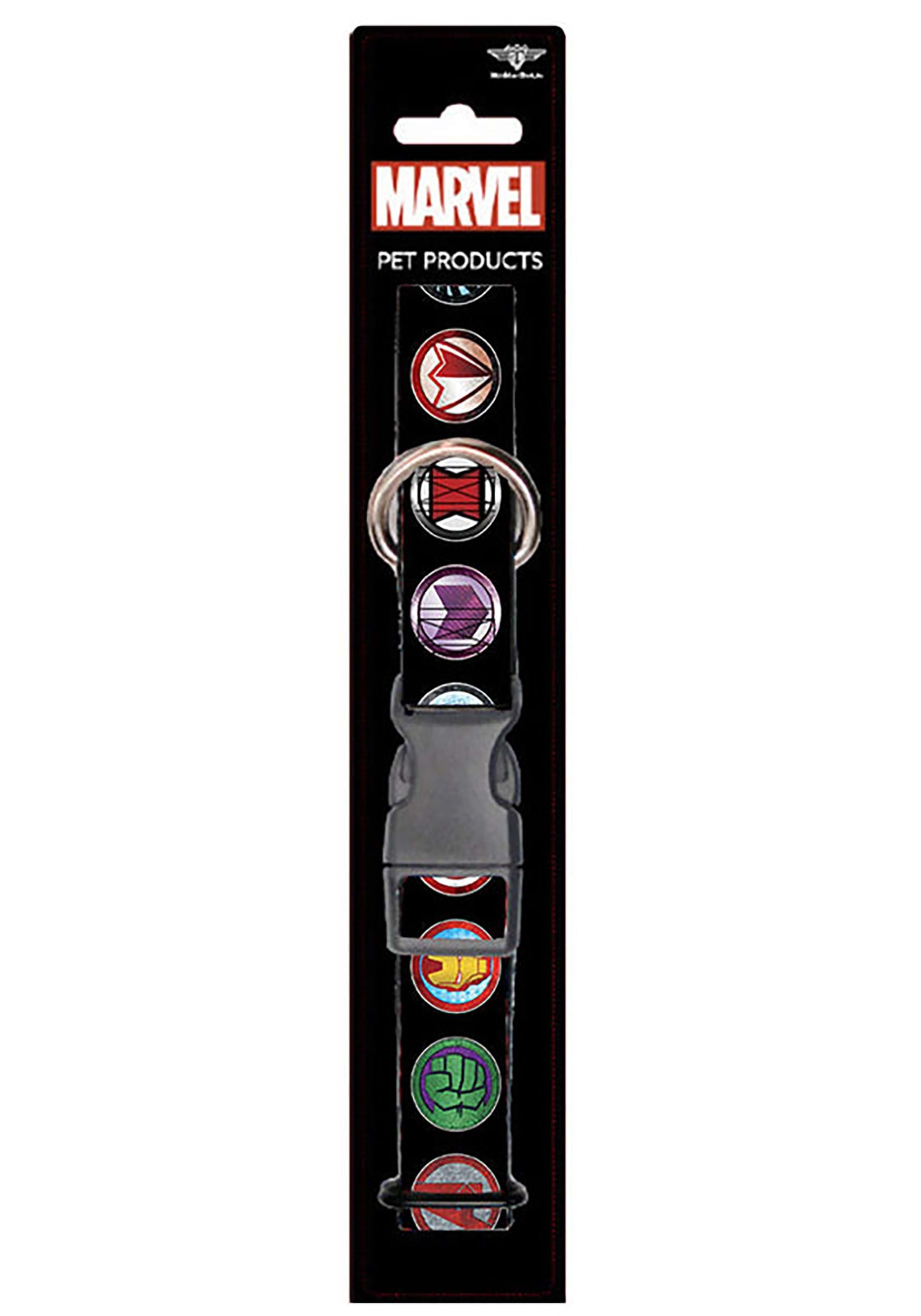Marvel Avenger Icons Plastic Clip Collar , Pet Collars