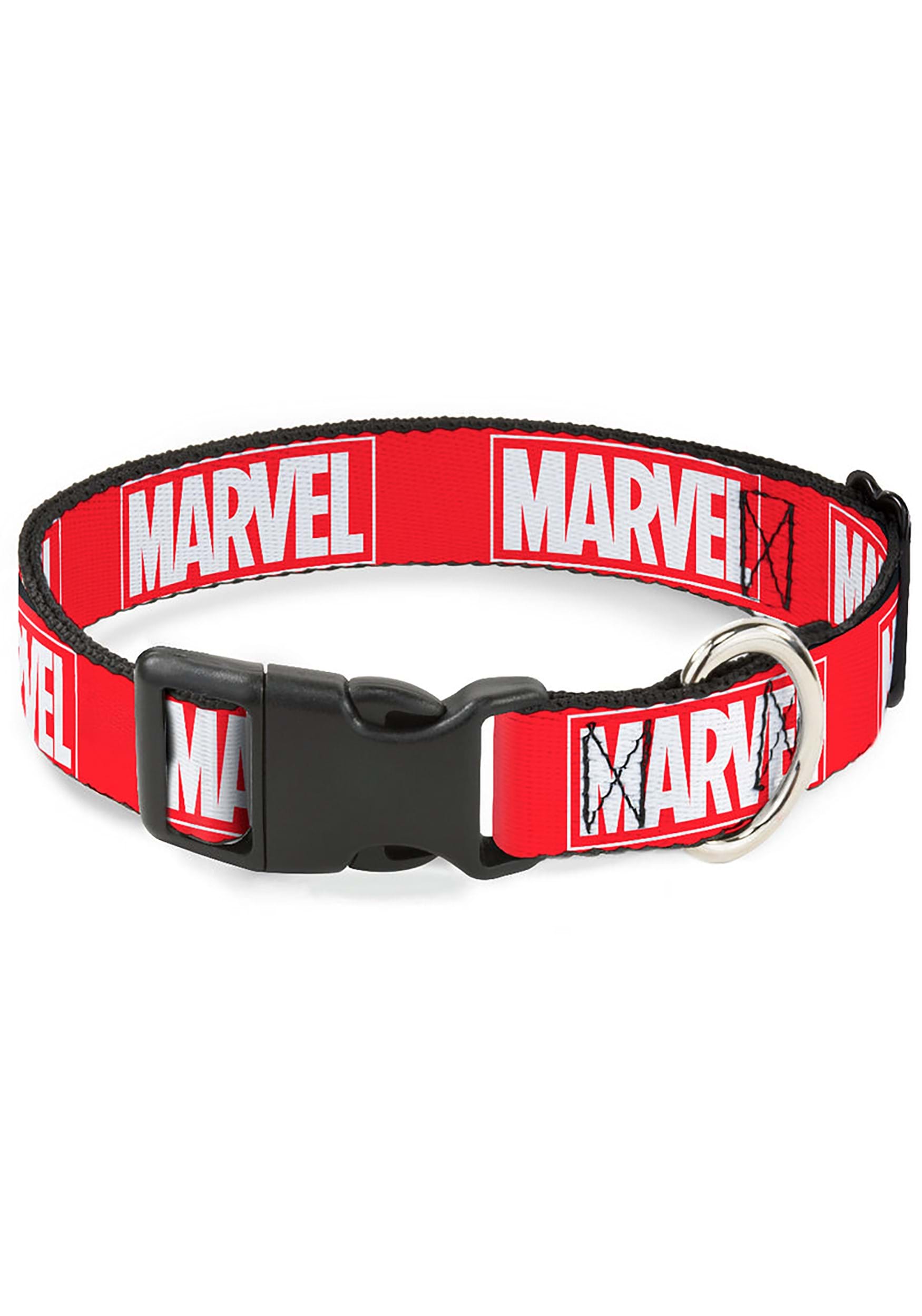 Marvel Red Logo Plastic Clip Pet Collar