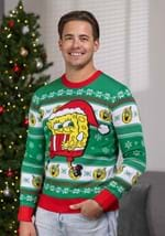 Adult Spongebob Present Ugly Christmas Sweater