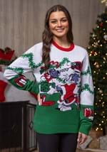 Tom and Jerry Scenic Adult Ugly Christmas Sweater Alt 1