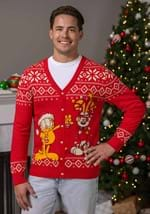 Adult Garfield Ugly Christmas Cardigan