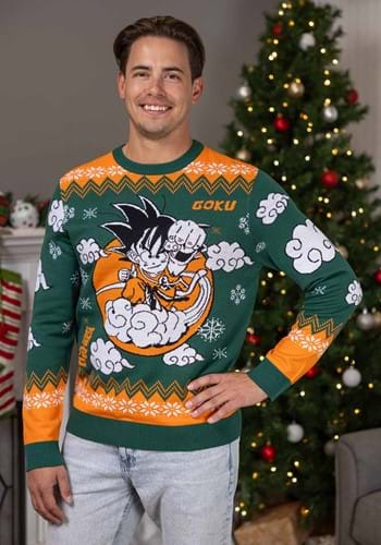 Adult Dragon Ball Z Goku Ugly Christmas Sweater