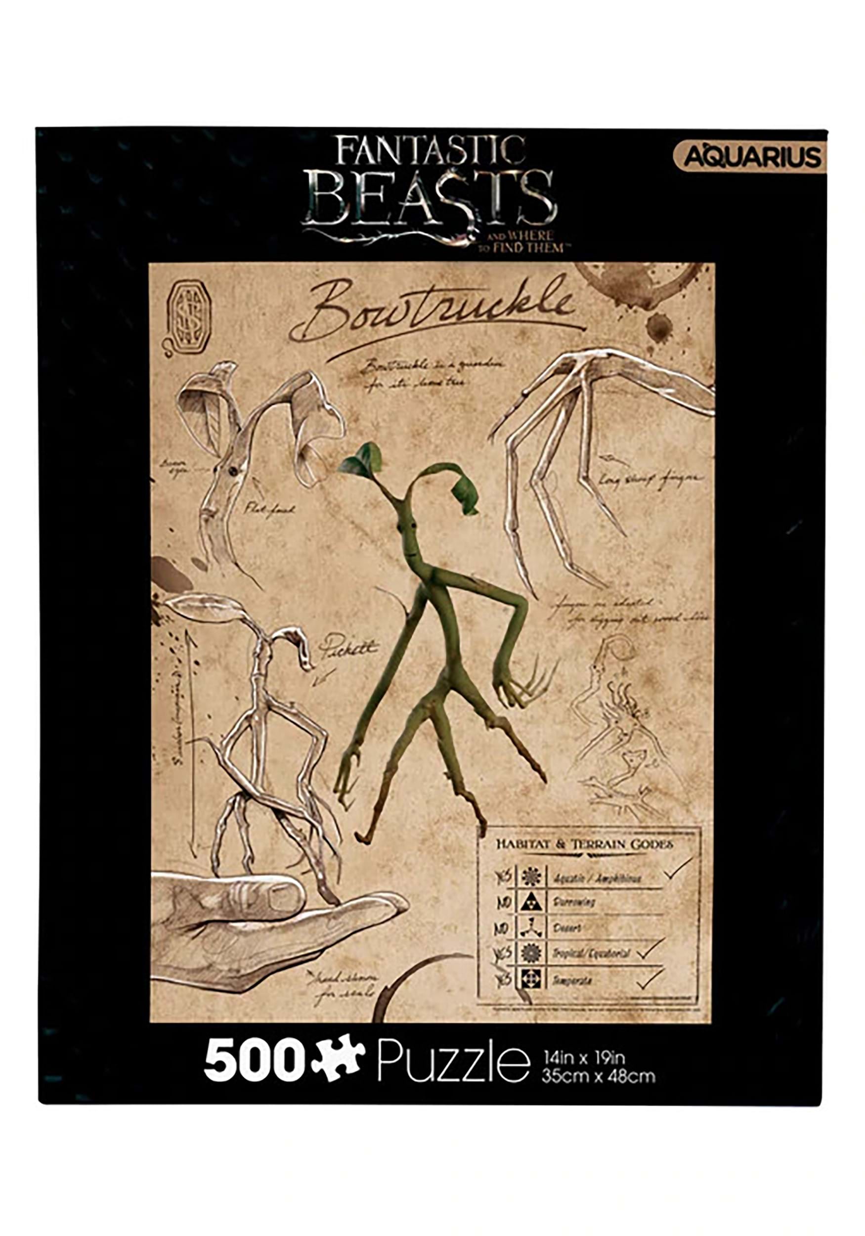 500 pc Fantastic Beasts- Bowtruckle Puzzle