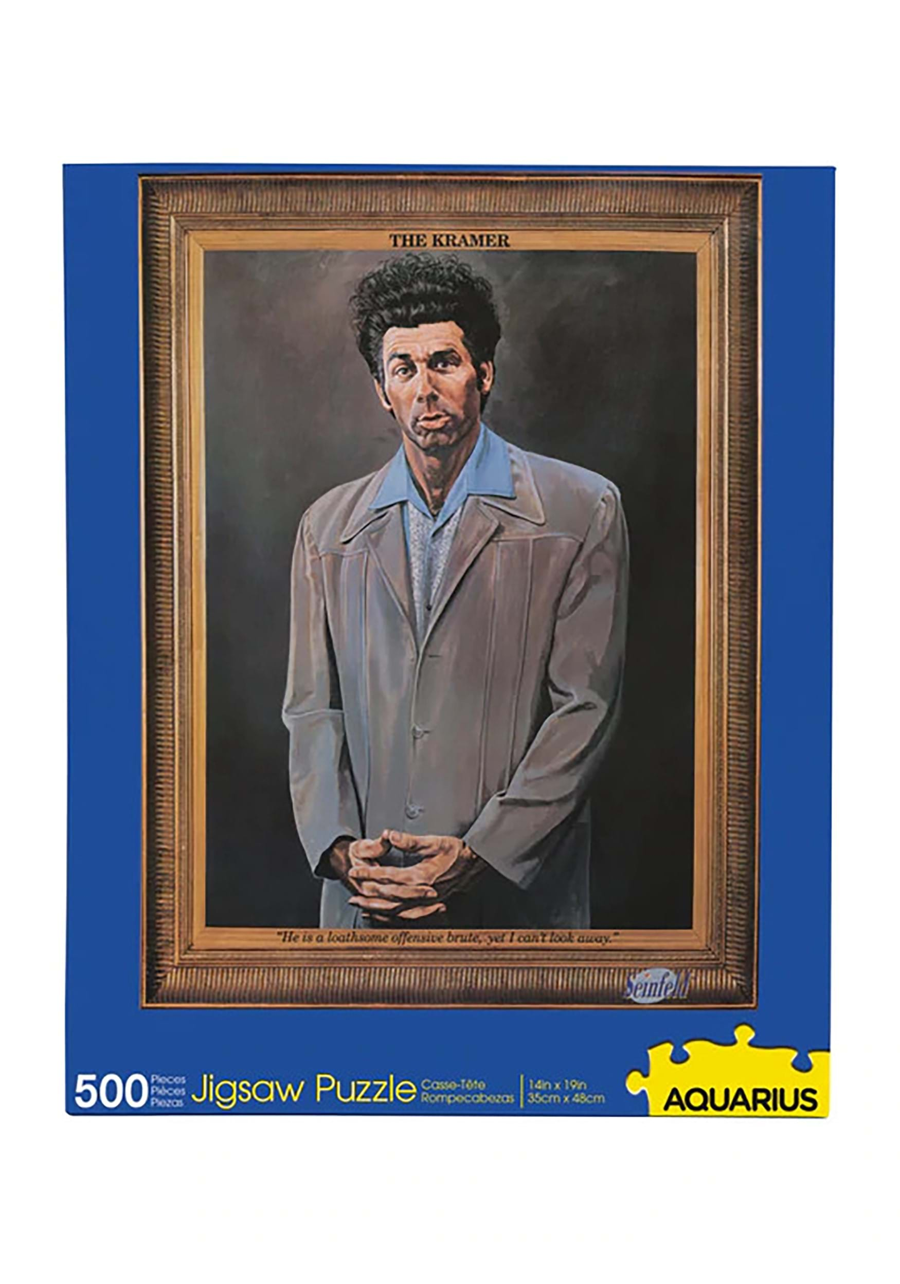 500 Piece Seinfeld Kramer Jigsaw Puzzle | Seinfeld Puzzles