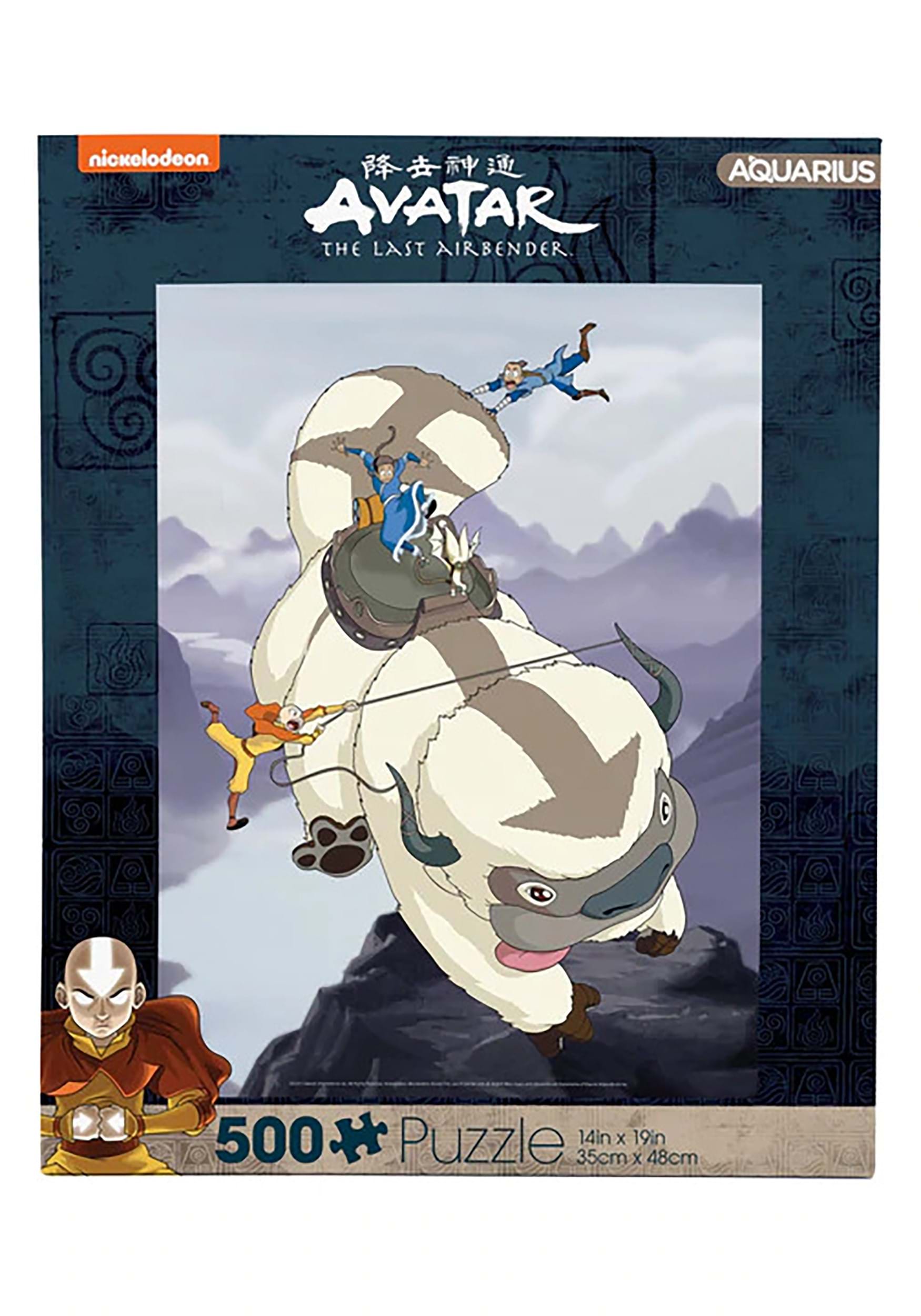 Avatar the Last Airbender: Appa and Gang- Cast 500 pc Puzzle