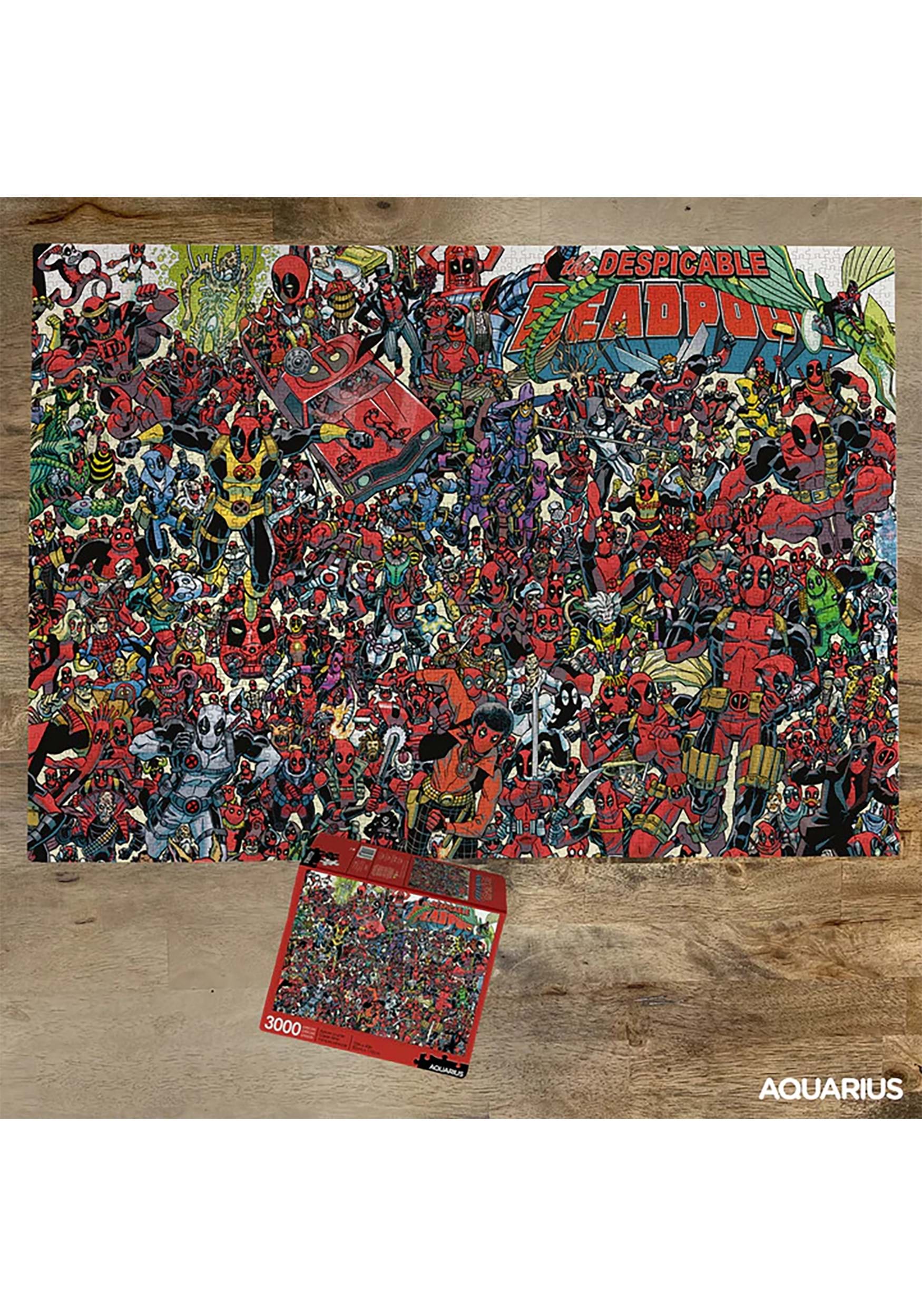 Marvel Deadpool 3000 Piece Jigsaw Puzzle