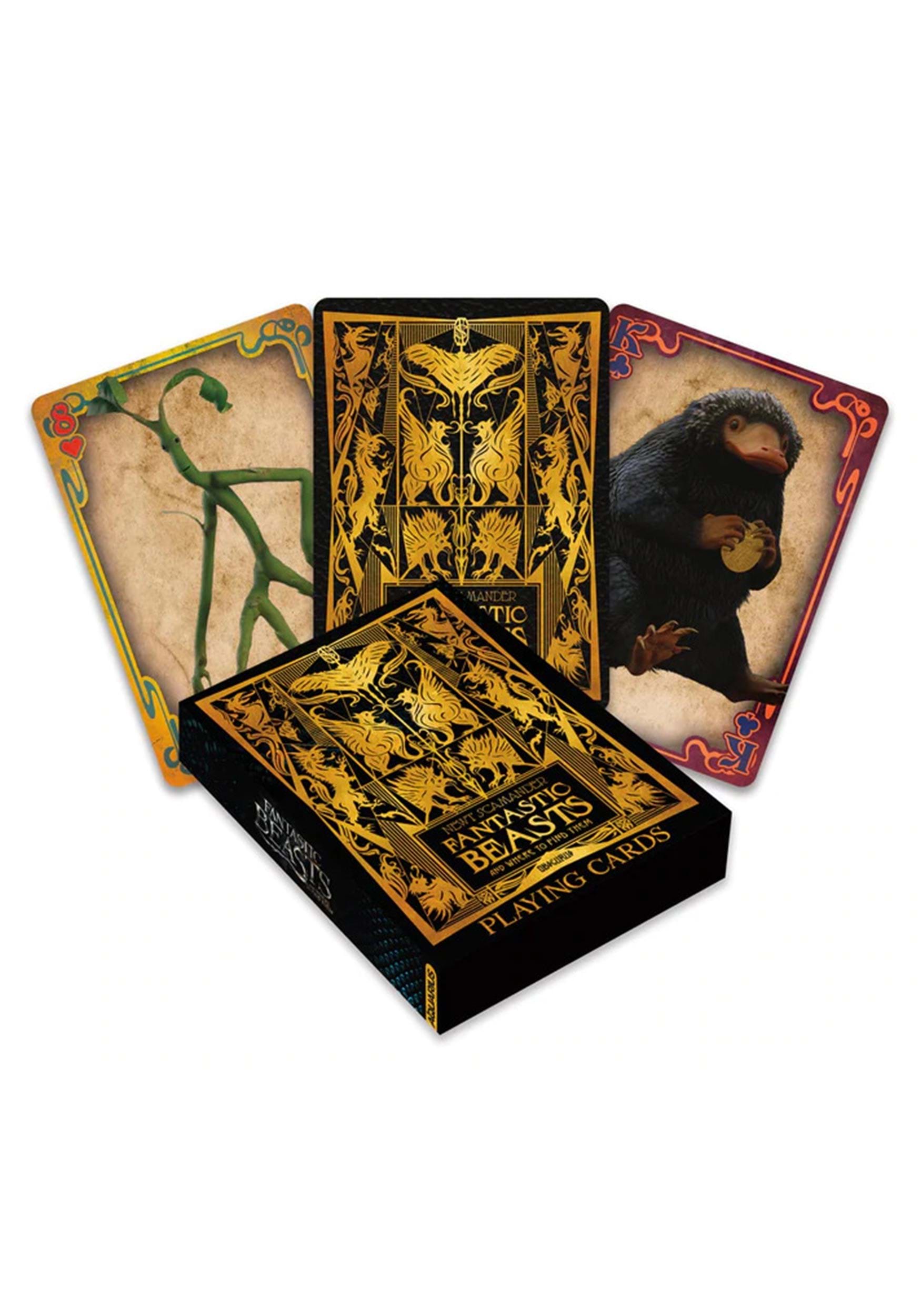 FANTASTIC BEASTS AND WHERE TO FIND THEM PLAYING CARDS OFFICIAL DECK WARNER BROS 