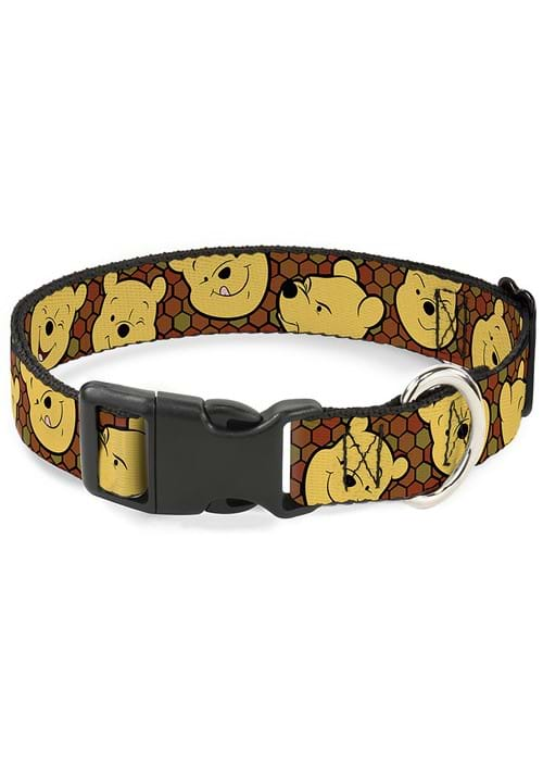 Winnie The Pooh Honeycomb Expressions Plastic Clip Collar