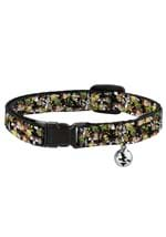 Looney Tunes Character Stacked Collage Breakaway Cat Collar