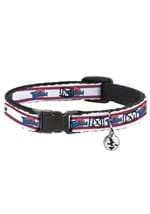 SPACE JAM TUNE SQUAD LOGO STRIPE CAT COLLAR BREAKAWAY