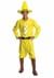Adult Curious George Person in the Yellow Hat Costume Alt 1