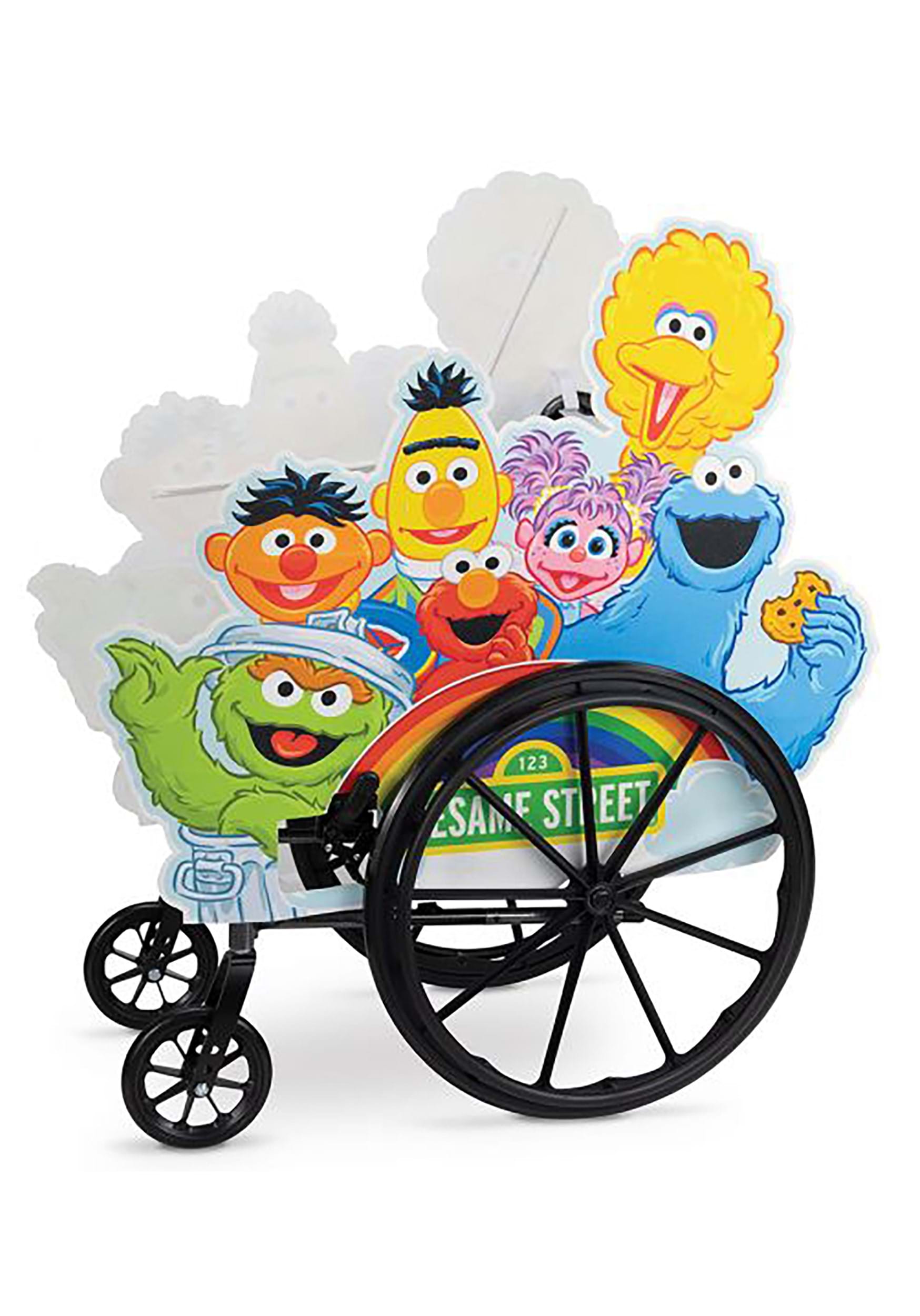 Sesame Street Adapative Wheelchair Cover Decor