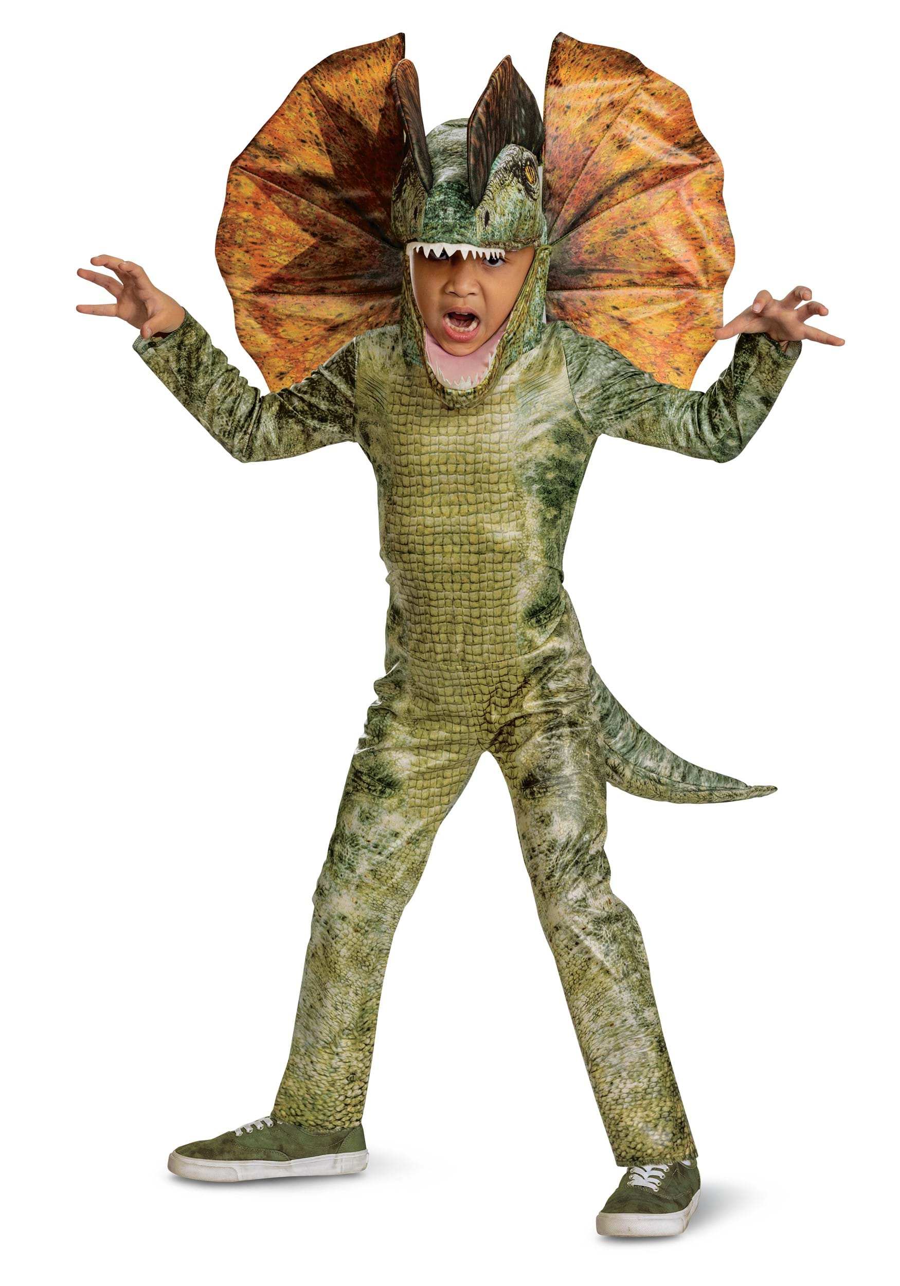 Kids Jurassic World Dilophosaurus Deluxe Costume