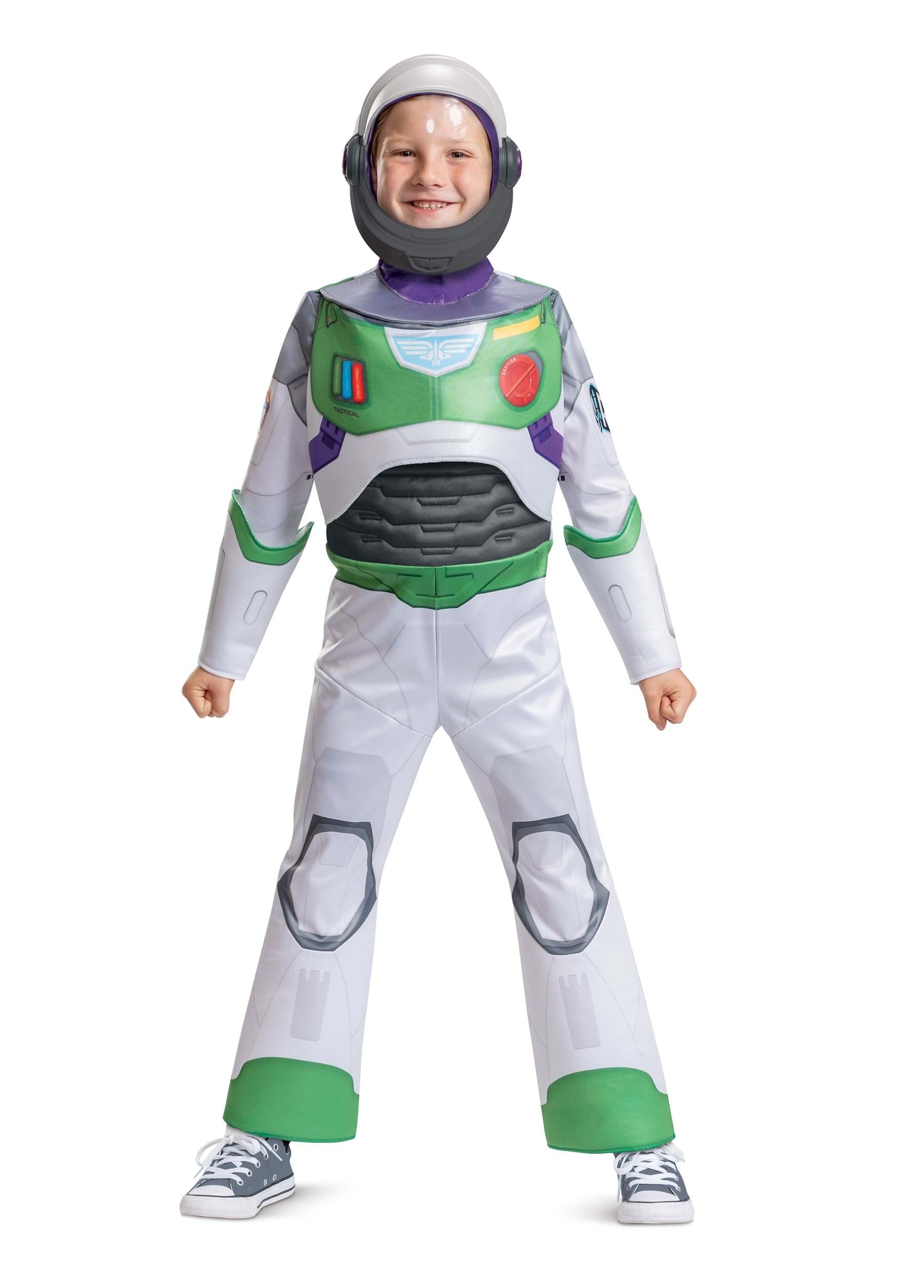Photos - Fancy Dress Ranger Disguise Lightyear Space  Deluxe Costume for Kids | Pixar Green/ 