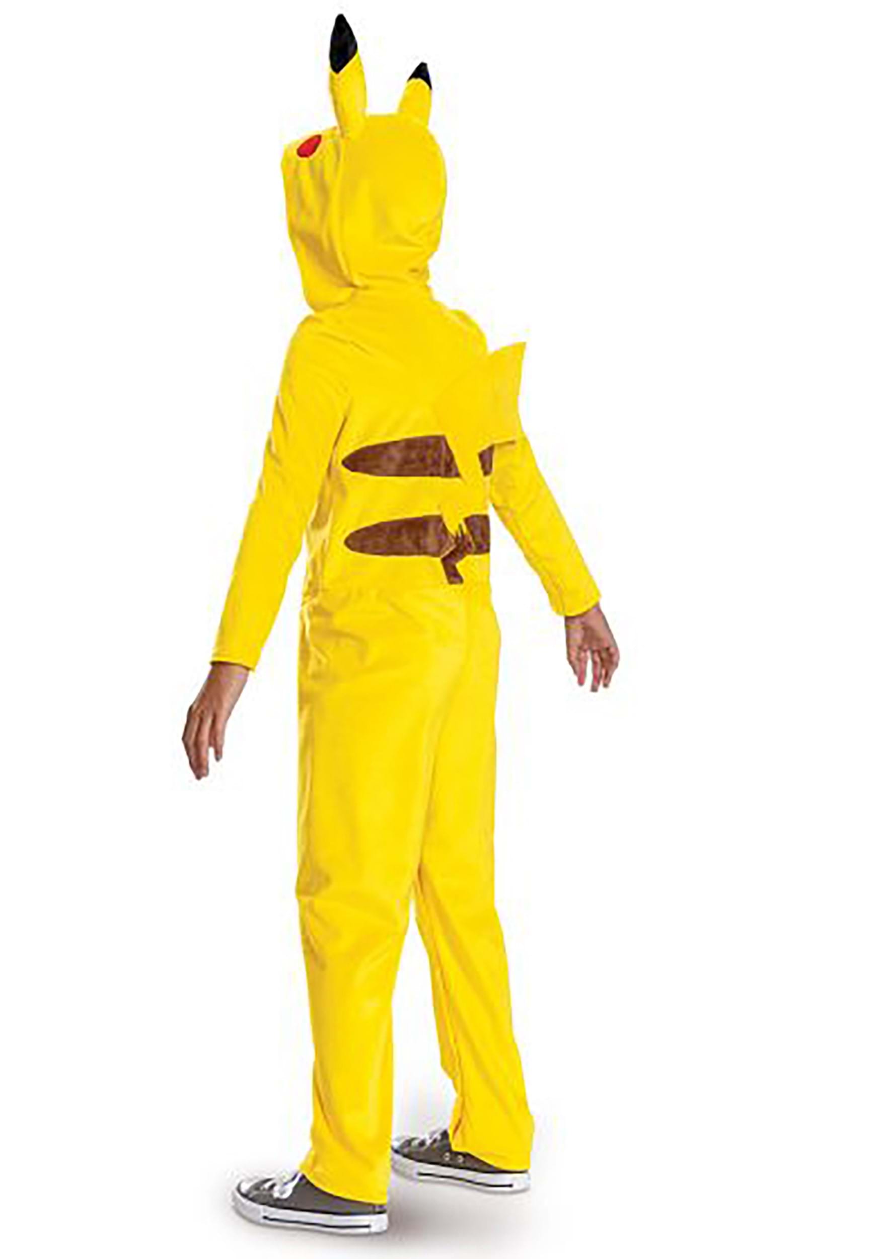  Disguise Pikachu Pokemon Classic Girls' Costume Yellow