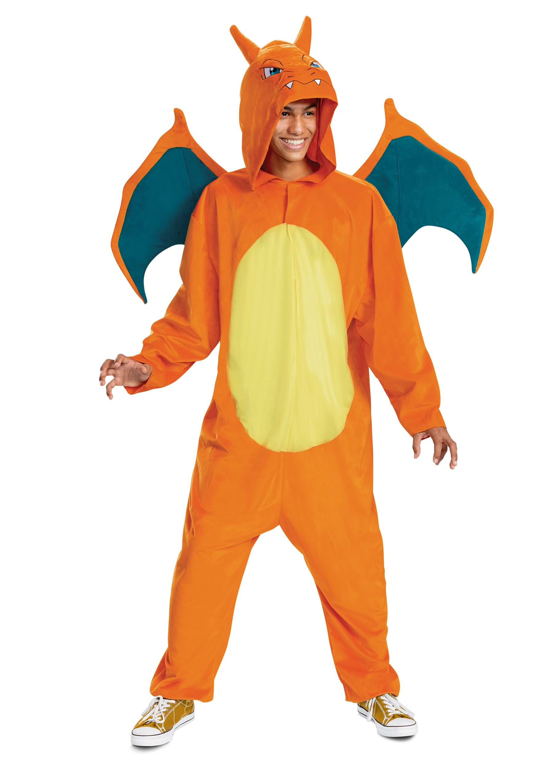 DISGUISE Adult Pokemon Charizard Deluxe Fancy Dress Costume