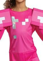 Girls Minecraft Classic Pink Armor Costume Alt 4