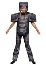 Minecraft Kid's Netherite Armor Deluxe Costume Alt 1