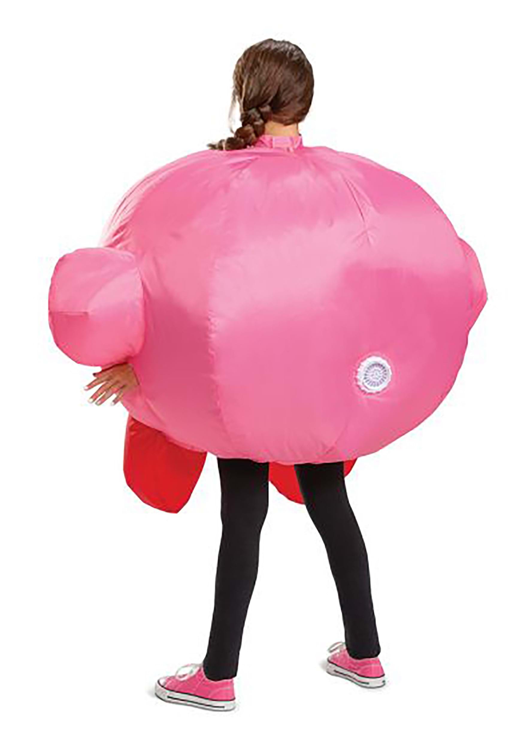 Pink Kirby Inflatable Kid's Costume | Video Game Costumes