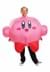 Kids Pink Kirby Inflatable Costume Alt 1