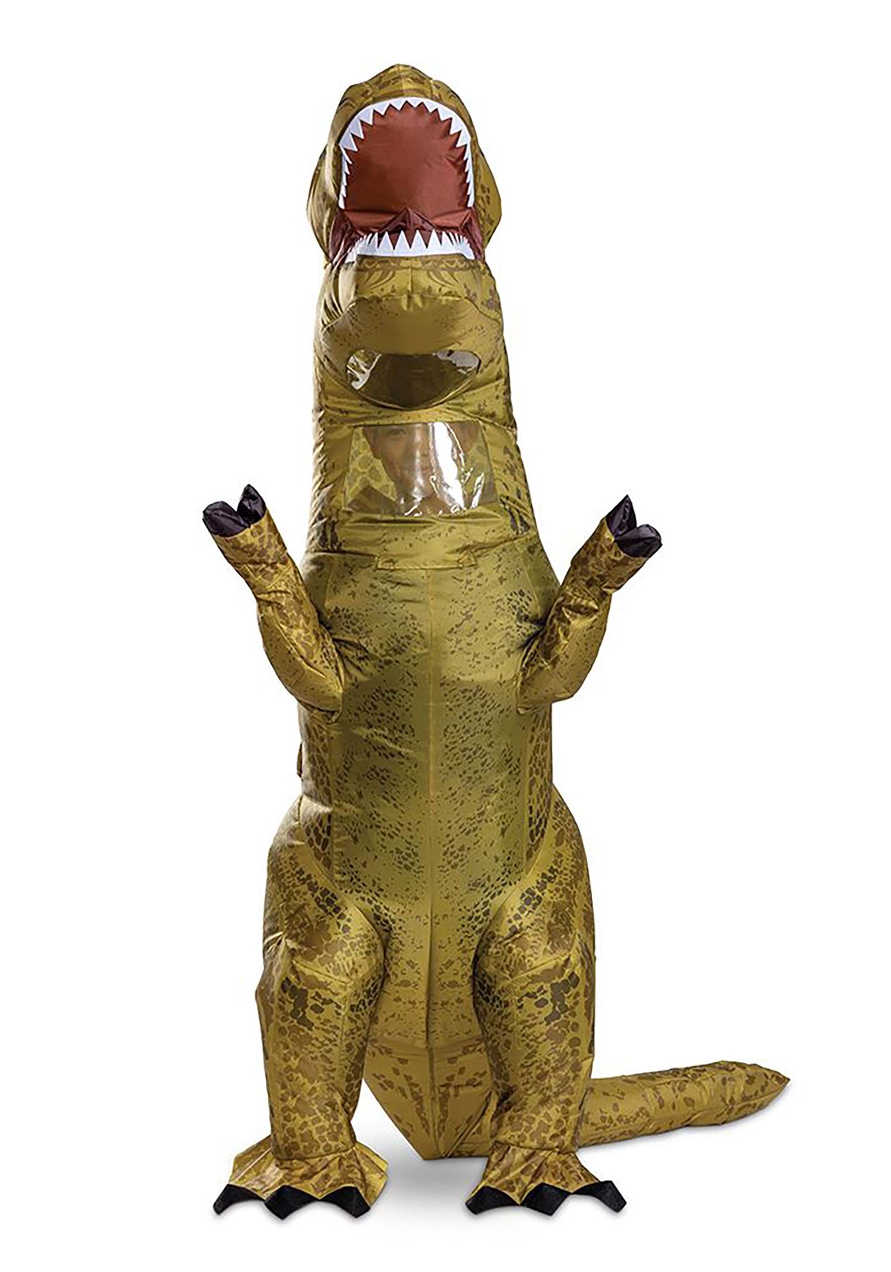 Kids Jurassic World T-Rex Inflatable Costume