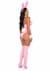 Playboy Women's Pink Boudoir Bunny Costume Alt1