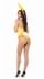 Playboy Womens Yellow Bunny Costume alt 1