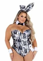 Plus Size Playboy Bunny Cover Girl Costume 