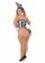 Plus Size Playboy Bunny Cover Girl Costume