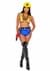 Roma 4PC Playboy Construction Cutie Costume