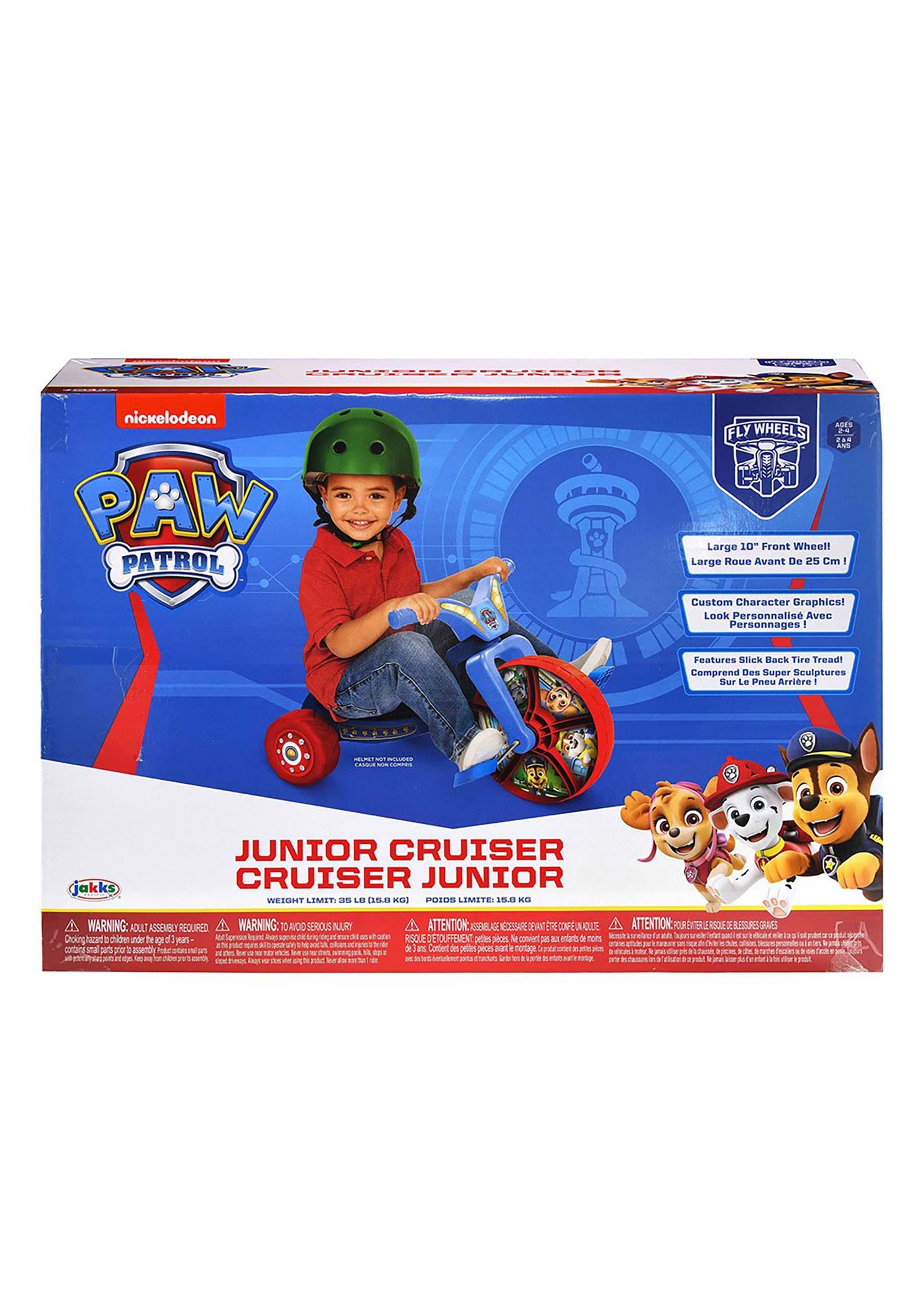 Paw Patrol Fly Wheel 10 Inch Junior Cruiser