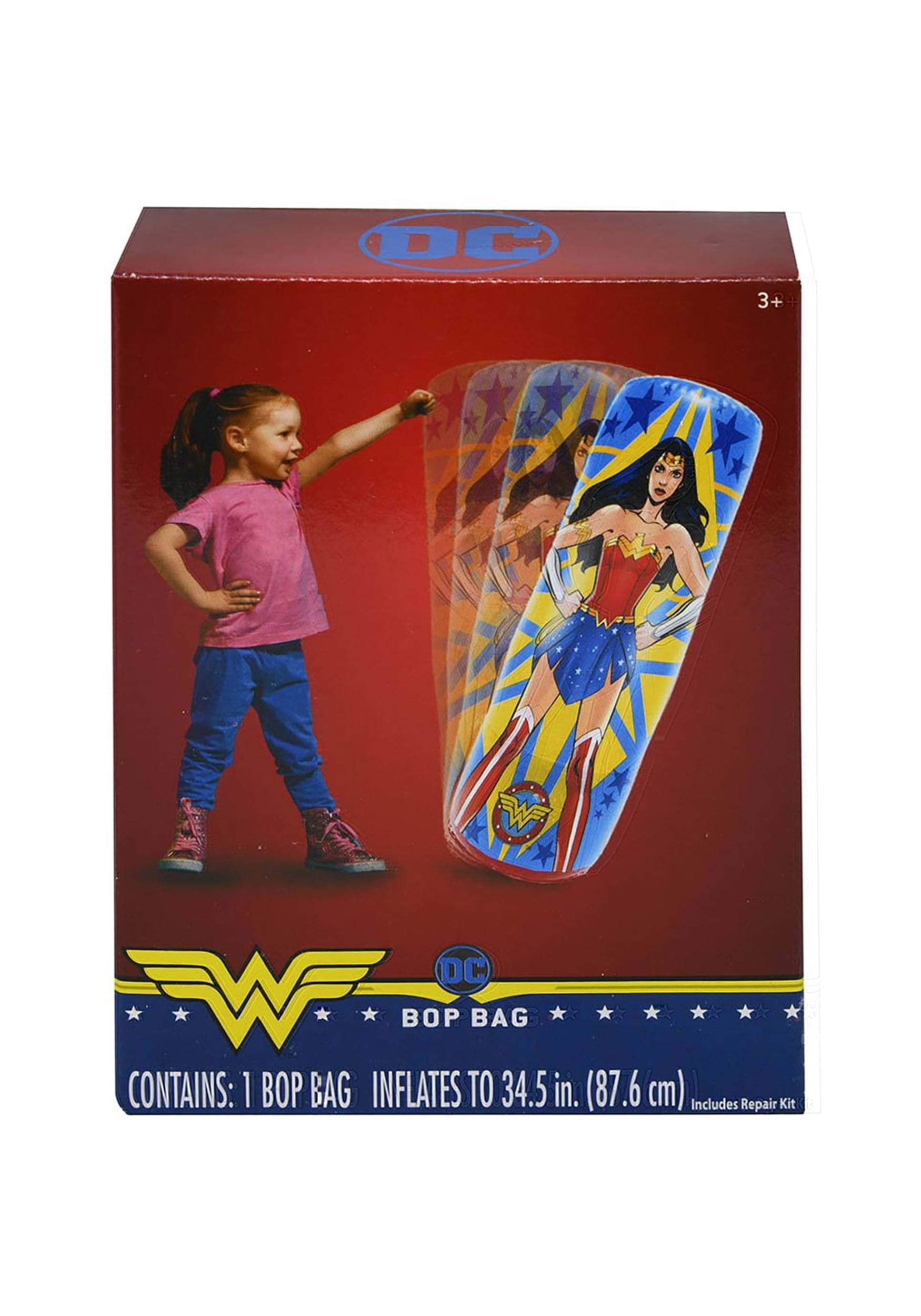 Wonder Woman 35" Bop Bag with Mitts