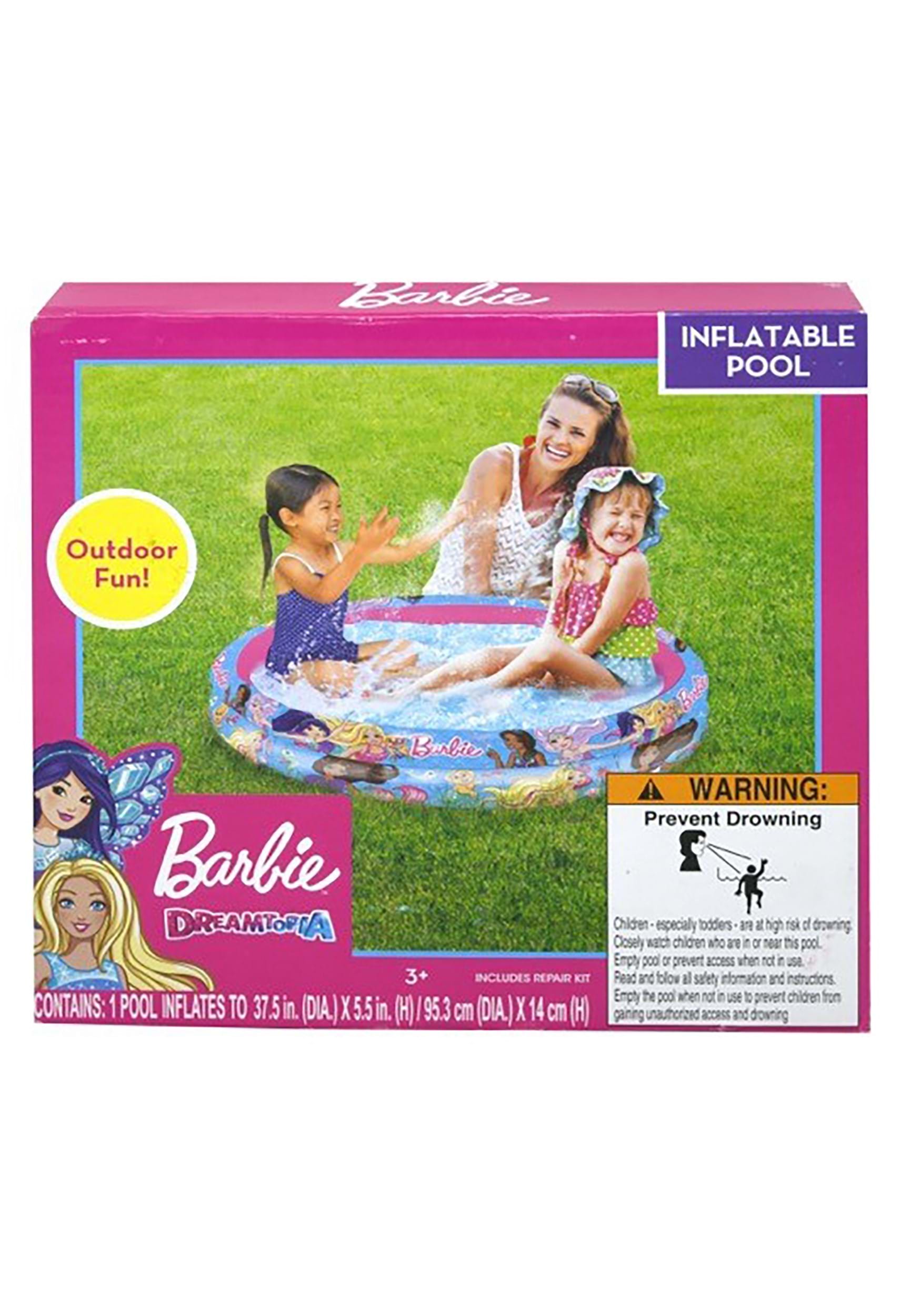 Barbie Inflatable 2-Ring Pool