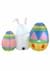 6FT Tall Large Easter Bunny Inflatable Decoration Alt 3