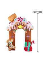 10FT Tall Inflatable Jumbo Gingerbread Archway Alt 2