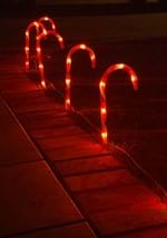 17 Inch Candy Cane Pathway Marker Light String Alt 2